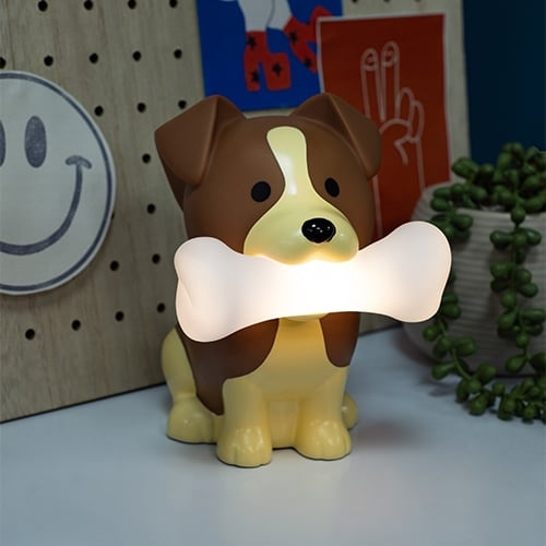 Fizz Creations Rufus de hond sfeerlicht - 12 cm in de groep SPEELGOED, KINDER- & BABYPRODUCTEN / Kinderkamer / Babylampen bij TP E-commerce Nordic AB (D28426)