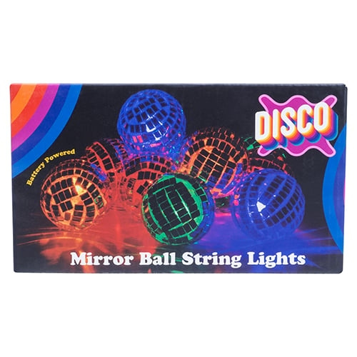 Fizz Creations Disco Bal String Lights - 2 meter in de groep HOME ELECTRONICS / Verlichting / LED strips bij TP E-commerce Nordic AB (D28429)