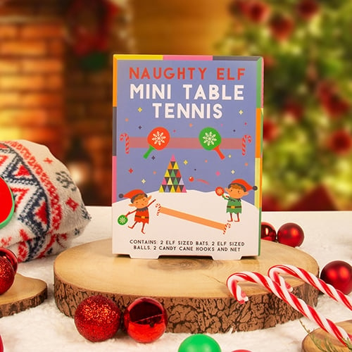 Fizz Creations Kerstmis Ondeugende Elf Tafeltennis (2234) in de groep SPEELGOED, KINDER- & BABYPRODUCTEN / Spelletje / Bordspellen bij TP E-commerce Nordic AB (D28431)