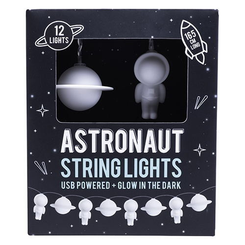 Fizz Creations Astronaut String Lights - Glow in The Dark in de groep HOME ELECTRONICS / Verlichting / LED strips bij TP E-commerce Nordic AB (D28435)