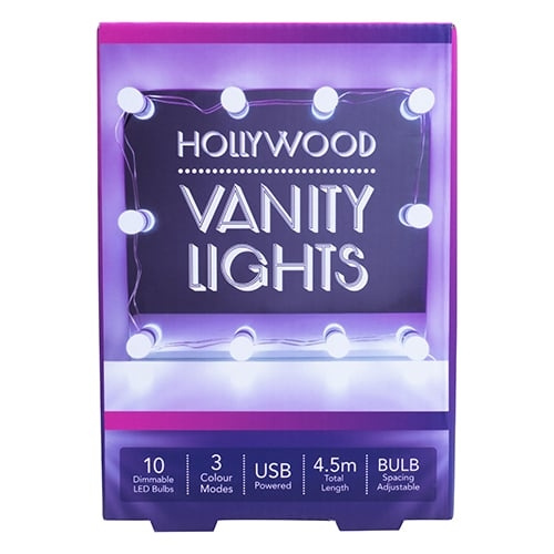Fizz Creations Hollywood Wastafelverlichting in de groep HOME ELECTRONICS / Verlichting / LED strips bij TP E-commerce Nordic AB (D28436)