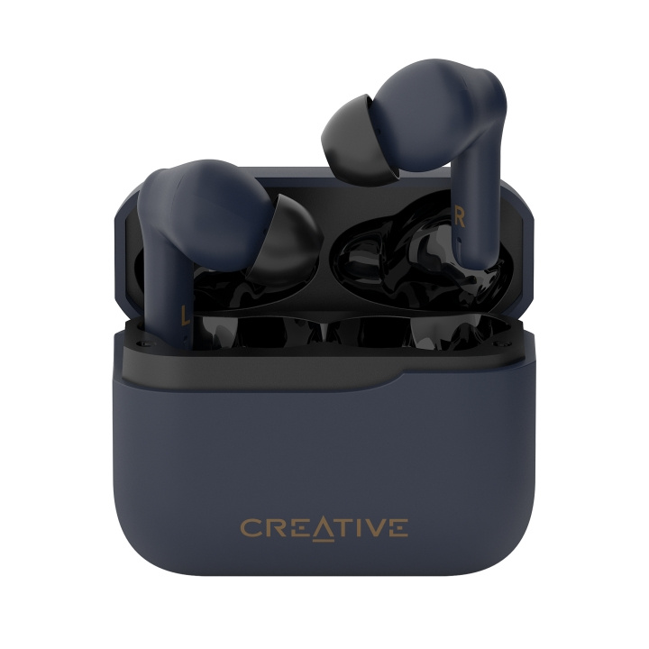 Creative Zen Air Plus TWS In-Het-Oor - Donkerblauw in de groep HOME ELECTRONICS / Audio & Beeld / Koptelefoon & Accessoires / Koptelefoon bij TP E-commerce Nordic AB (D28458)