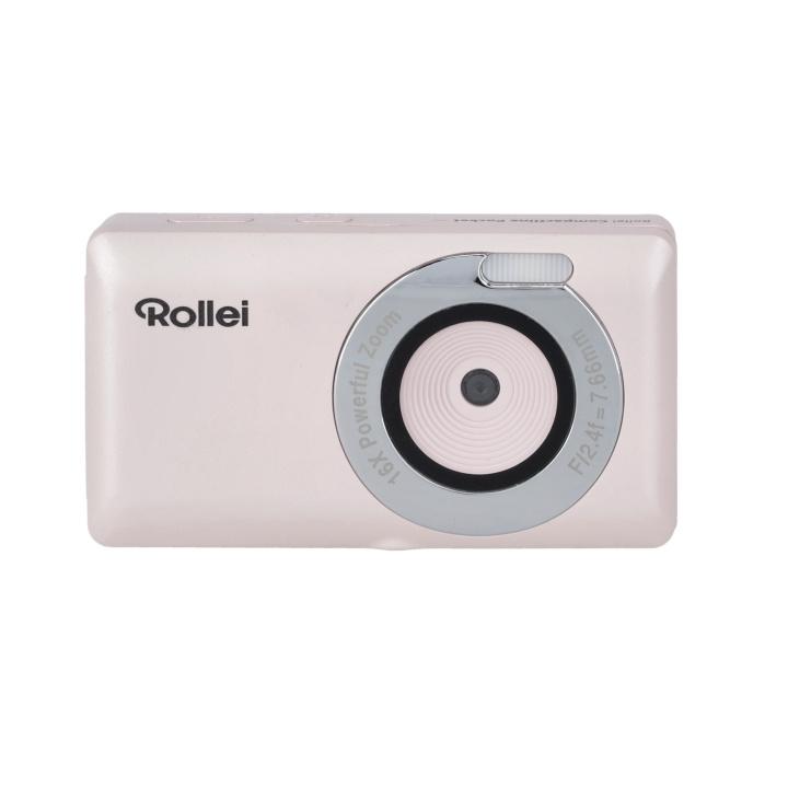 Rollei Compactline Pocket - 50 MP digitale camera met 2,7K in de groep HOME ELECTRONICS / Foto & Video / Camera\'s bij TP E-commerce Nordic AB (D28494)