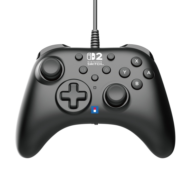 Hori HoriPAD Turbo - Zwart - Donkergrijs in de groep HOME ELECTRONICS / Spelconsoles en accessoires / Nintendo Switch 2 bij TP E-commerce Nordic AB (D28609)