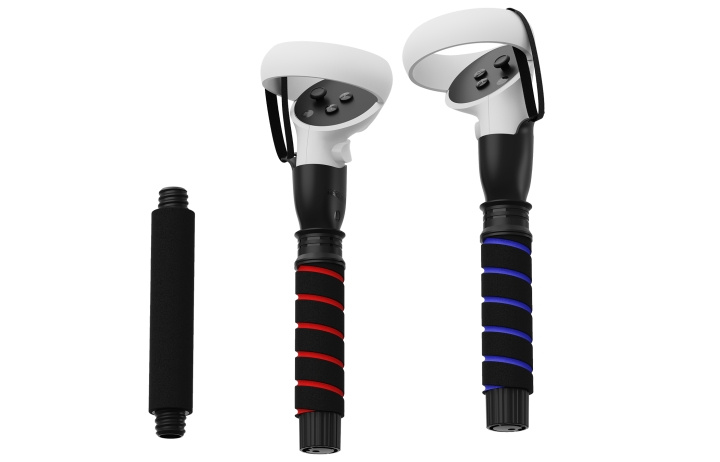 Maxx Tech VR Beat Saber Meta Quest 2&3/3S in de groep HOME ELECTRONICS / Spelconsoles en accessoires / Sony PlayStation 5 bij TP E-commerce Nordic AB (D28625)