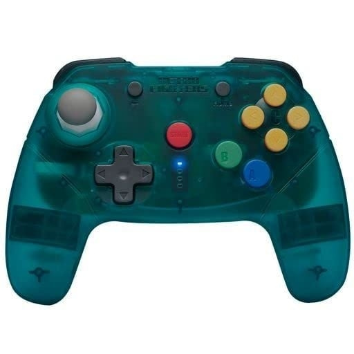 Retro-Fighters Brawler64 Bluetooth NSO - Blauw in de groep HOME ELECTRONICS / Spelconsoles en accessoires / Nintendo Switch bij TP E-commerce Nordic AB (D28656)