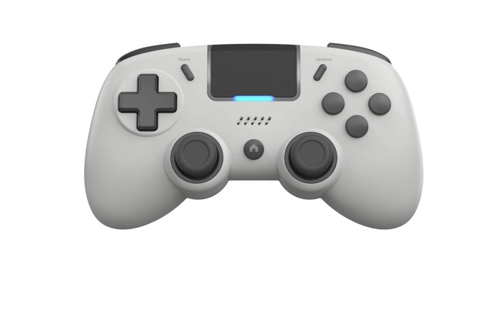 Retro-Fighters Retro-.Fighters - Mantis Mini Bluetooth-controller - Grijs in de groep HOME ELECTRONICS / Spelconsoles en accessoires / Sony PlayStation 4 bij TP E-commerce Nordic AB (D28657)