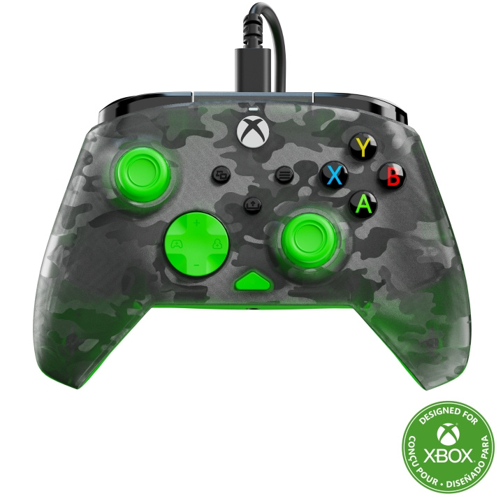 Turtle Beach ® Rematch™ Core - Ghost Zwart Camo/Groen in de groep HOME ELECTRONICS / Spelconsoles en accessoires / Xbox Series X bij TP E-commerce Nordic AB (D28659)