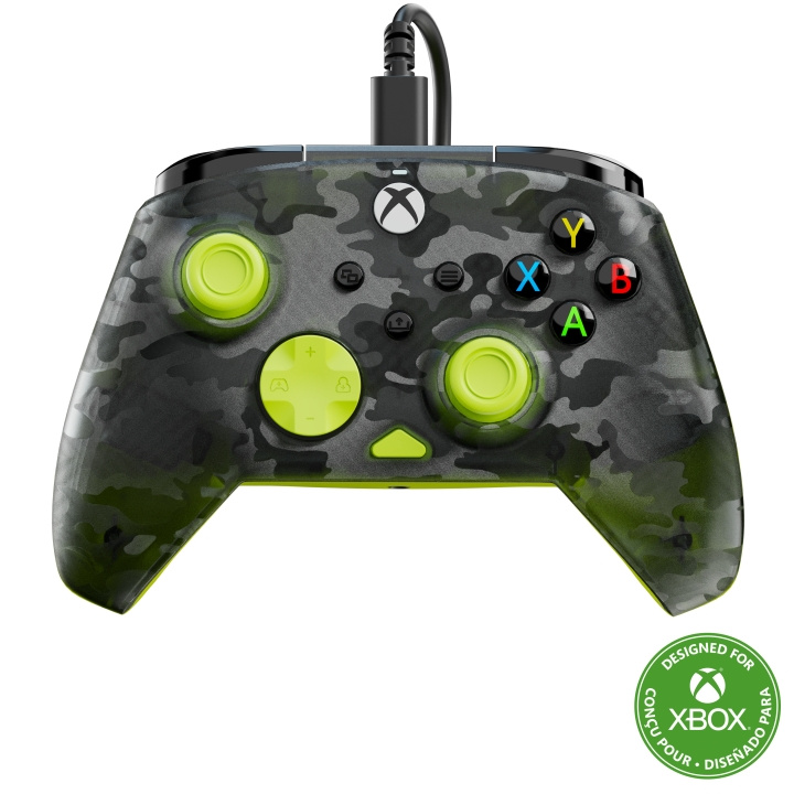 Turtle Beach ® Rematch™ Core - Ghost Zwart Camo/Geel in de groep HOME ELECTRONICS / Spelconsoles en accessoires / Xbox Series X bij TP E-commerce Nordic AB (D28660)