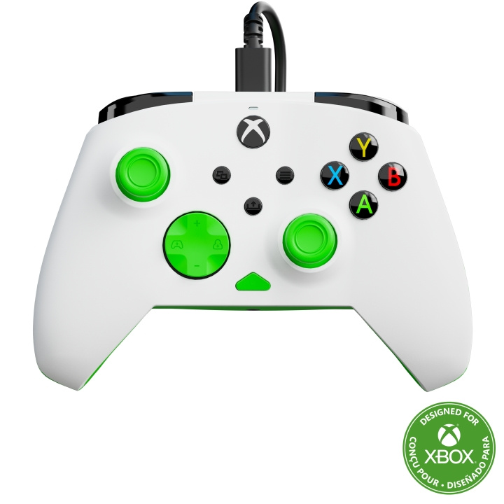 Turtle Beach ® Rematch™ Core - Wit/Groen in de groep HOME ELECTRONICS / Spelconsoles en accessoires / Xbox Series X bij TP E-commerce Nordic AB (D28662)