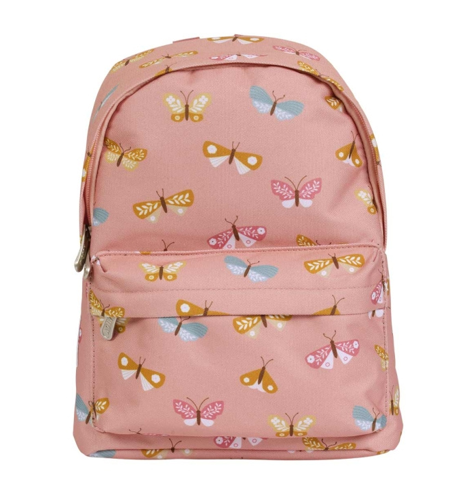 A little lovely company Rugzakje - Boterﬂies - 22 x 30 x 10 cm in de groep SPEELGOED, KINDER- & BABYPRODUCTEN / Reizen / Kindertassen / Rugzakken bij TP E-commerce Nordic AB (D28666)