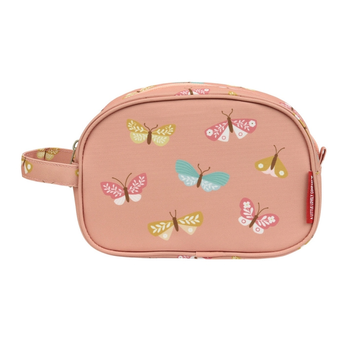 A little lovely company Toilettas - Boterﬂies - 20,5 x 14 x 9,5 cm in de groep SPEELGOED, KINDER- & BABYPRODUCTEN / Kinderkamer / Opslag bij TP E-commerce Nordic AB (D28668)