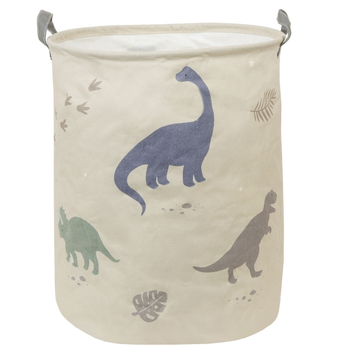A little lovely company Opbergtas - Dino - 40 x 50 x 40 cm in de groep SPEELGOED, KINDER- & BABYPRODUCTEN / Kinderkamer / Opslag bij TP E-commerce Nordic AB (D28670)