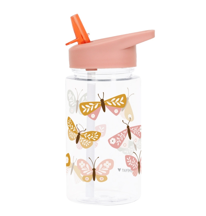 A little lovely company Drinkfles - Boterﬂies - 7,3 x 16,5 x 7,3 cm in de groep SPEELGOED, KINDER- & BABYPRODUCTEN / Eten & Drinken / Babyflessen & Accessoires bij TP E-commerce Nordic AB (D28676)