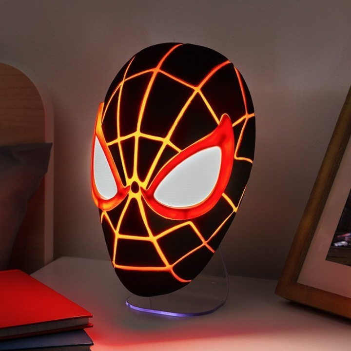 Paladone Miles Morales Masker Licht in de groep SPEELGOED, KINDER- & BABYPRODUCTEN / Kinderkamer / Babylampen / Tafellampen bij TP E-commerce Nordic AB (D28701)