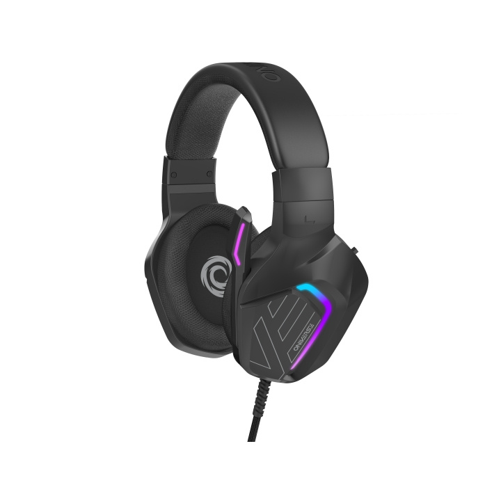 Oniverse Gamingheadset Meteor - Koolstof Zwart in de groep COMPUTERS & RANDAPPARATUUR / GAMING / Koptelefoon bij TP E-commerce Nordic AB (D28703)