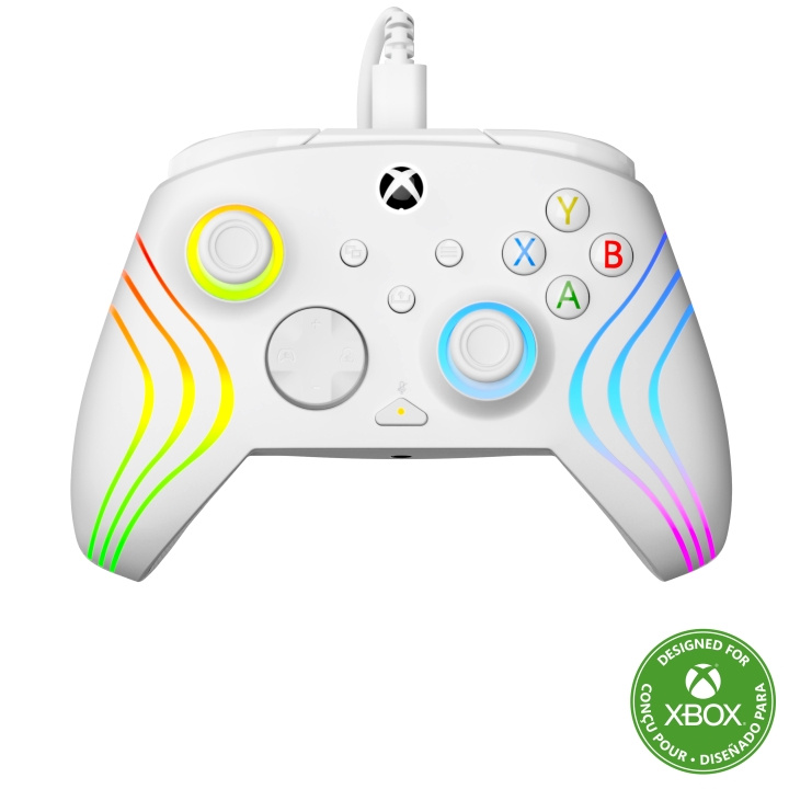 Turtle Beach Afterglow Wave Bedrade Controller - Wit in de groep HOME ELECTRONICS / Spelconsoles en accessoires / Xbox Series X bij TP E-commerce Nordic AB (D28705)