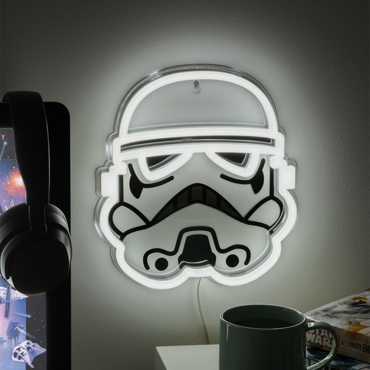 Paladone Stormtrooper LED Neon Licht voor Wandmontage in de groep HUISHOUDEN & TUIN / Smart home / Slimme verlichting bij TP E-commerce Nordic AB (D28758)