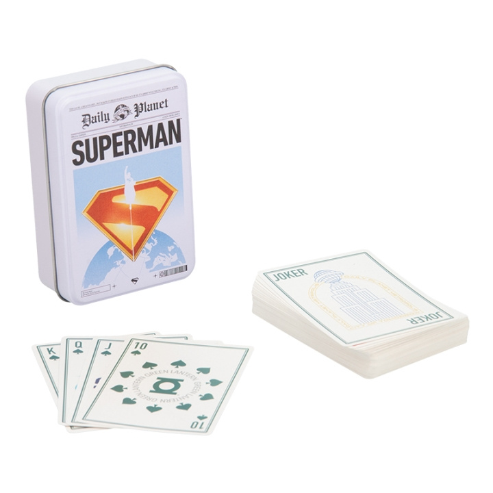 Paladone Superman speelkaarten in een blikje in de groep SPEELGOED, KINDER- & BABYPRODUCTEN / Spelletje / Bordspellen bij TP E-commerce Nordic AB (D28762)