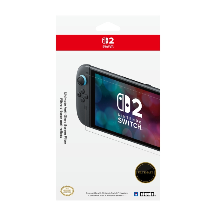 Hori Ultimate Anti-Glare Schermfilter - Transparant in de groep HOME ELECTRONICS / Spelconsoles en accessoires / Nintendo Switch 2 bij TP E-commerce Nordic AB (D28774)