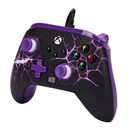 PowerA Verbeterde bedrade controller - Paars Magma/ Xbox Series X in de groep HOME ELECTRONICS / Spelconsoles en accessoires / Xbox Series X bij TP E-commerce Nordic AB (D28775)