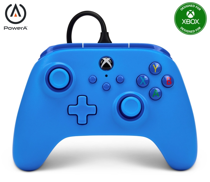 PowerA Bedrade controller - Blauw/ Xbox Series X in de groep HOME ELECTRONICS / Spelconsoles en accessoires / Nintendo Switch bij TP E-commerce Nordic AB (D28802)