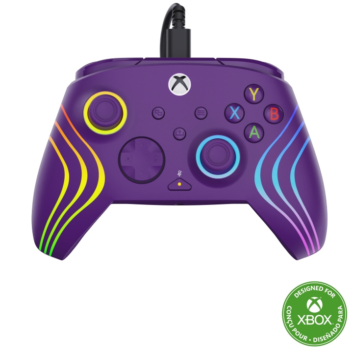 Turtle Beach Afterglow Wave Bedrade Controller - Paars in de groep HOME ELECTRONICS / Spelconsoles en accessoires / Xbox Series X bij TP E-commerce Nordic AB (D28807)