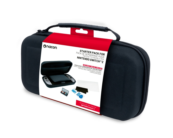 NACON Bigben Pack Pouch + Screen Protection + Game Cases til Nintendo Switch II in de groep HOME ELECTRONICS / Spelconsoles en accessoires / Nintendo Switch 2 bij TP E-commerce Nordic AB (D28827)