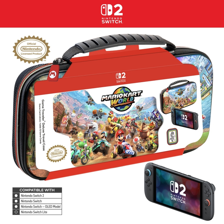 Nintendo Spelreiziger: Luxe Reistas - Mario Kart World in de groep HOME ELECTRONICS / Spelconsoles en accessoires / Nintendo Switch 2 bij TP E-commerce Nordic AB (D28852)
