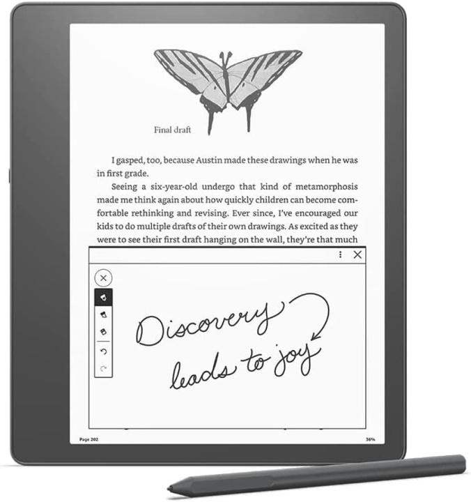 Amazon Kindle Scribe 10,2 16Gb met Basic Pen, Zwart met advertenties in de groep SMARTPHONE & TABLETS / Tabletten lezen bij TP E-commerce Nordic AB (D28860)