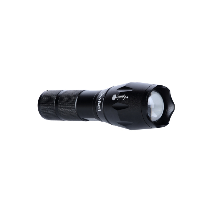 Rollei zaklamp - Zwart in de groep SPORT, VRIJE TIJD & HOBBY / Zaklampen & Hoofdlampen / Zaklampen bij TP E-commerce Nordic AB (D28887)