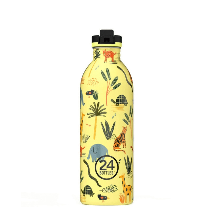 24Bottles Urban fles - Jungle vrienden - 500 ml in de groep SPEELGOED, KINDER- & BABYPRODUCTEN / Eten & Drinken / Babyflessen & Accessoires bij TP E-commerce Nordic AB (D28906)