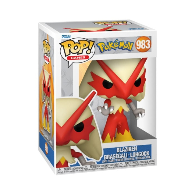 Funko Pop! Pokemon Blaziken (75189) in de groep SPORT, VRIJE TIJD & HOBBY / Leuke dingen / Verzamelobjecten bij TP E-commerce Nordic AB (D28975)