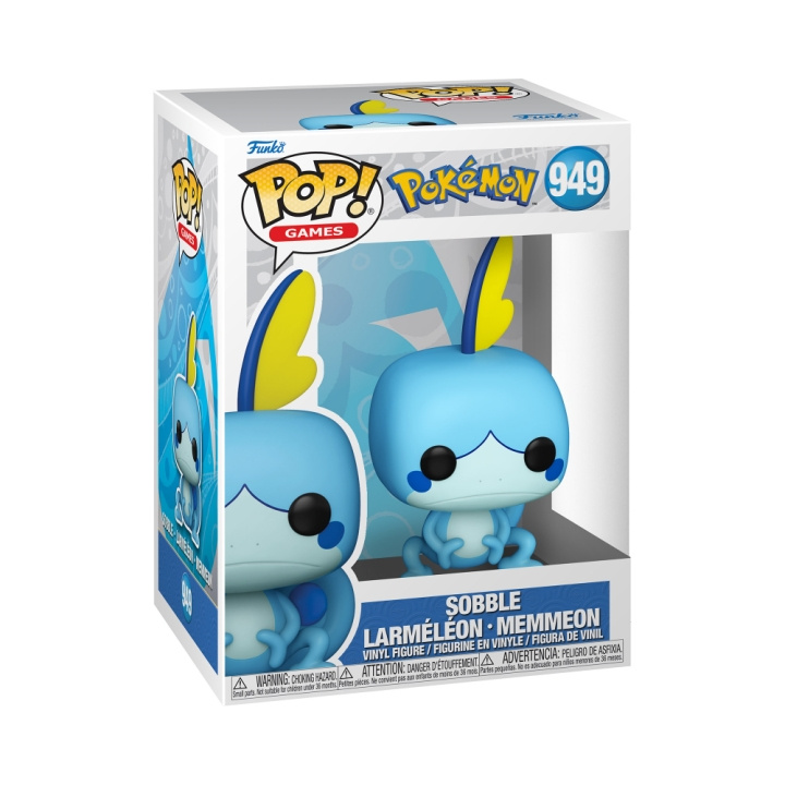 Funko Pop! Pokemon Sobble (72192) in de groep SPORT, VRIJE TIJD & HOBBY / Leuke dingen / Verzamelobjecten bij TP E-commerce Nordic AB (D28977)