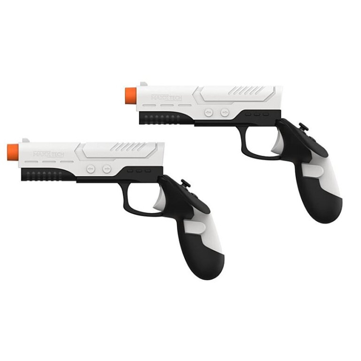 Maxx Tech VR Dual Game Guns Kit Voor Meta Quest 3 in de groep COMPUTERS & RANDAPPARATUUR / GAMING / Gaming accessoires bij TP E-commerce Nordic AB (D28987)
