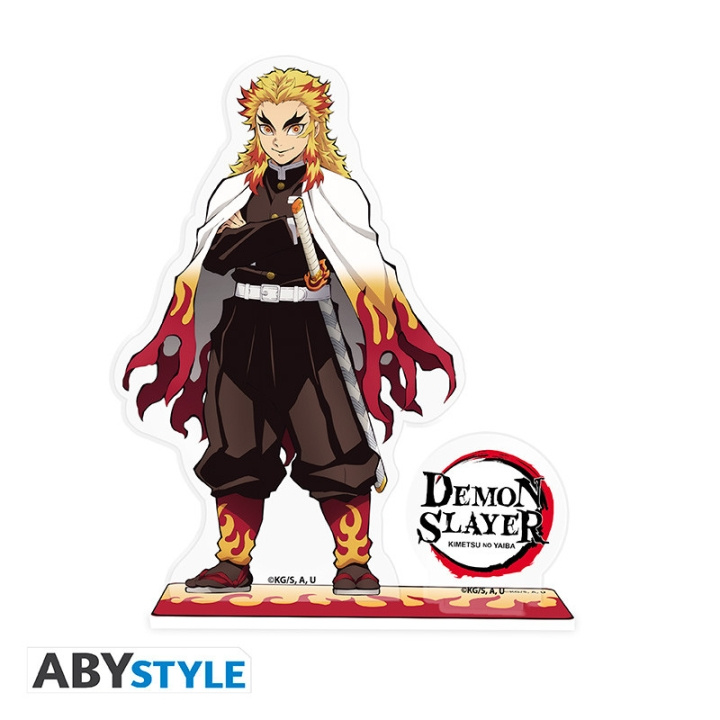 Abysse DEMON SLAYER - Acryl - Rengoku Kyojuro in de groep SPORT, VRIJE TIJD & HOBBY / Leuke dingen / Verzamelobjecten bij TP E-commerce Nordic AB (D28997)