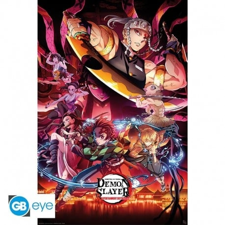 Abysse DEMON SLAYER - Poster Maxi 91.5x61 - Entertainment District in de groep SPORT, VRIJE TIJD & HOBBY / Leuke dingen / Verzamelobjecten bij TP E-commerce Nordic AB (D29000)