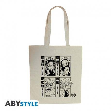 Abysse DEMON SLAYER - Draagtas - Tanjiro, Nezuko, Zenitsu & Inosuke S2 in de groep SPORT, VRIJE TIJD & HOBBY / Leuke dingen / Verzamelobjecten bij TP E-commerce Nordic AB (D29001)