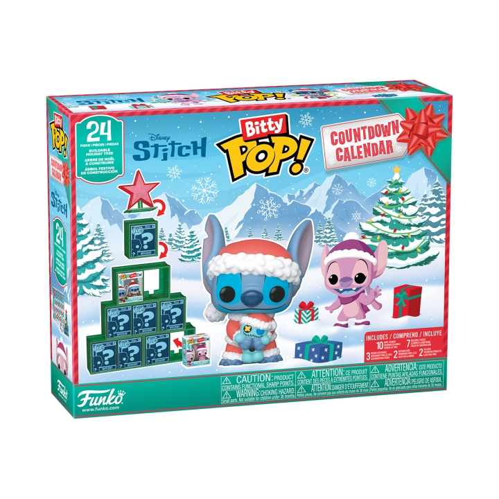Funko Pop! Bitty Aftelkalender Stitch Vakantie (87002) in de groep SPEELGOED, KINDER- & BABYPRODUCTEN / Speelgoed / Adventkalender bij TP E-commerce Nordic AB (D29004)