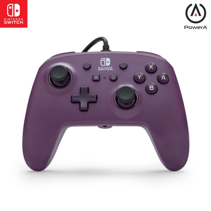 PowerA Verbeterde bedrade controller voor Nintendo Switch - Galaxy Purple in de groep HOME ELECTRONICS / Spelconsoles en accessoires / Nintendo Switch bij TP E-commerce Nordic AB (D29012)
