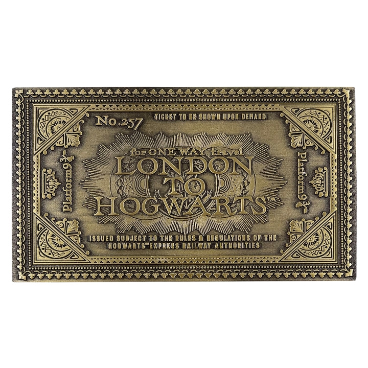 Fanatik Harry Potter Limited Edition Replica Zweinstein Express Treinkaartje in de groep SPORT, VRIJE TIJD & HOBBY / Leuke dingen / Verzamelobjecten bij TP E-commerce Nordic AB (D29016)