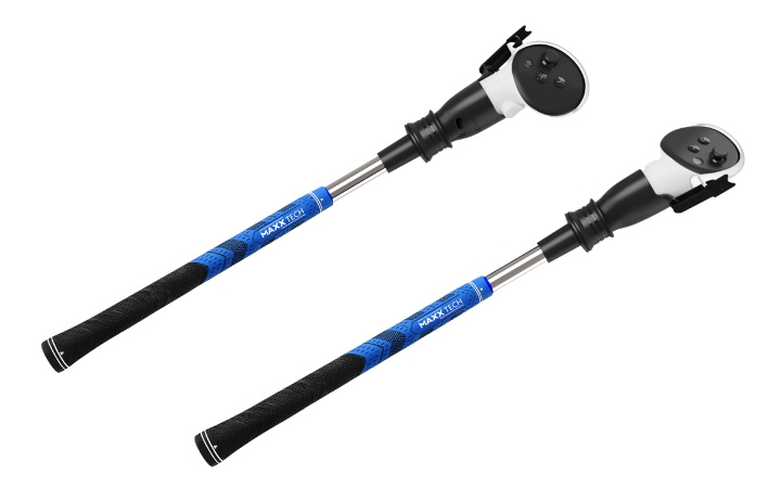 Maxx Tech VR Golfclubs Meta Quest 2&3/3S in de groep COMPUTERS & RANDAPPARATUUR / GAMING / Gaming accessoires bij TP E-commerce Nordic AB (D29017)