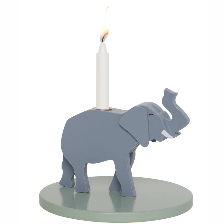JaBaDaBaDo Ljusstake Elefant in de groep HUISHOUDEN & TUIN / Interieur / Kandelaars & Lantaarns bij TP E-commerce Nordic AB (D29051)