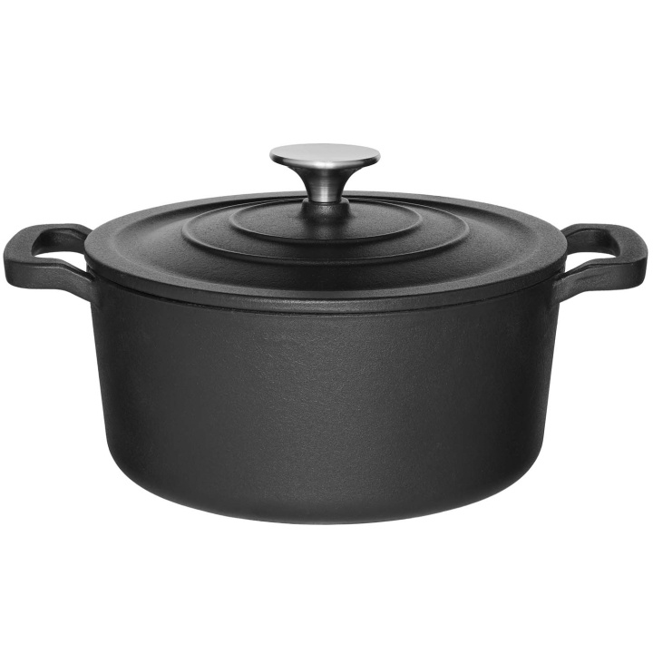 Maku Gjutjärnsgryta med lock 3,3 L in de groep HUISHOUDEN & TUIN / Keukengerei / Potten & Pannen bij TP E-commerce Nordic AB (D29079)