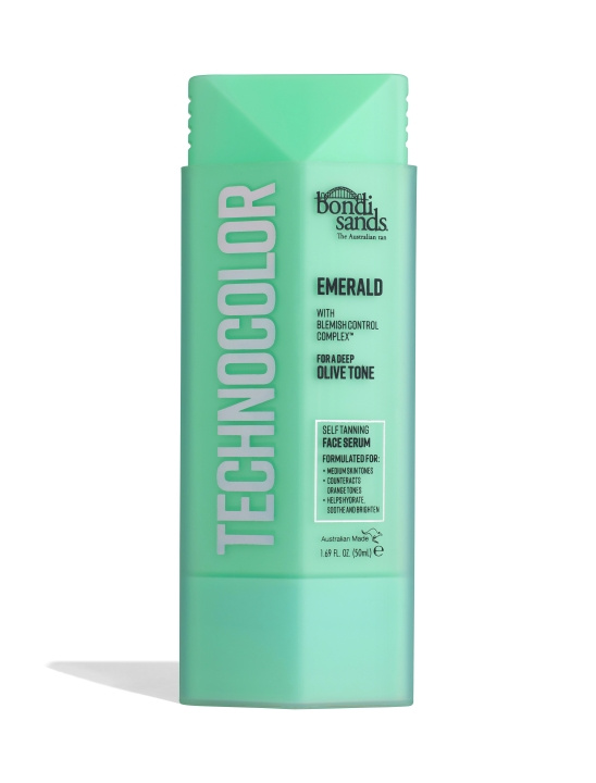 Bondi Sands Technocolor Emerald Face Self Tan Serum - Smaragd 30 ml in de groep BEAUTY & HEALTH / Huidsverzorging / Zonnebank / Bruin zonder zon bij TP E-commerce Nordic AB (D29141)