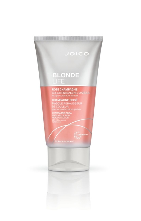 Joico Blonde Life Enhancing Masque - Rose Champagne - 150 ml in de groep BEAUTY & HEALTH / Haar & Styling / Haarverzorging / Haarmasker bij TP E-commerce Nordic AB (D29146)