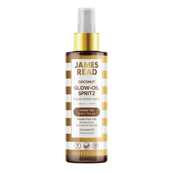 James Read Kokosnoot Gloed Olie Spritz - 200 ml in de groep BEAUTY & HEALTH / Huidsverzorging / Zonnebank / Bruin zonder zon bij TP E-commerce Nordic AB (D29157)