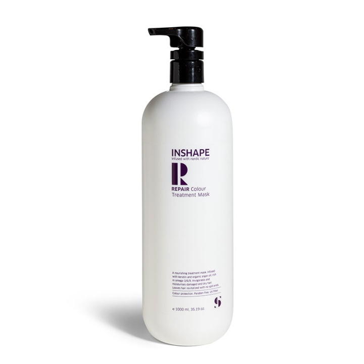 Inshape REPAIR Color Treatment Mask - 1000 ml in de groep BEAUTY & HEALTH / Haar & Styling / Haarverzorging / Haarmasker bij TP E-commerce Nordic AB (D29169)