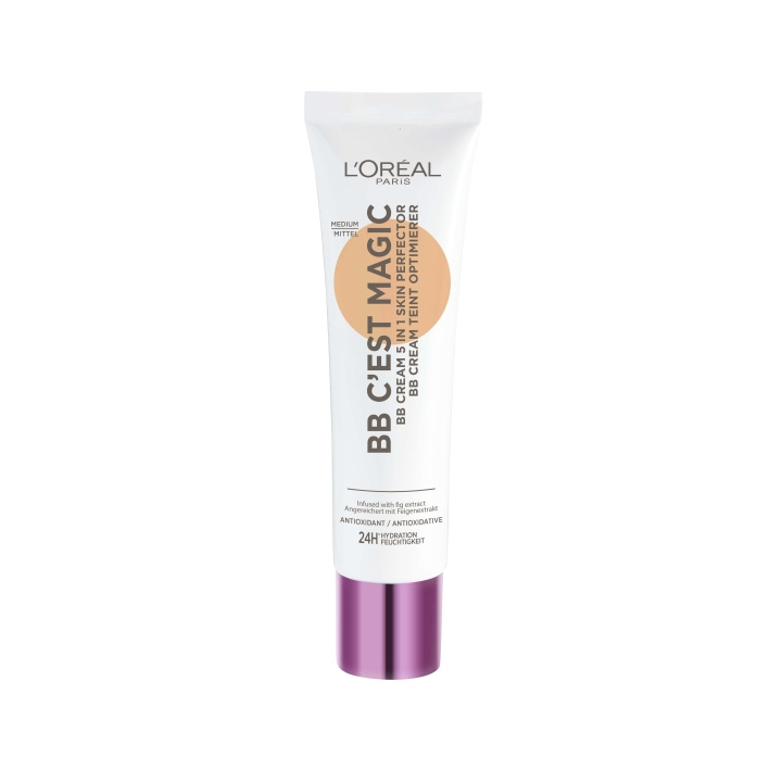 L\'Oreal BB C\'est Magic 30 ml - Medium in de groep BEAUTY & HEALTH / Huidsverzorging / Zonnebank / Zonnebescherming bij TP E-commerce Nordic AB (D29186)