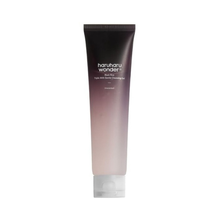 Haruharu Wonder Zwarte Rijst Triple AHA Milde Reinigingsgel - Zwart - 100 ml in de groep BEAUTY & HEALTH / Huidsverzorging / Gezicht / Schoonmaak bij TP E-commerce Nordic AB (D29257)